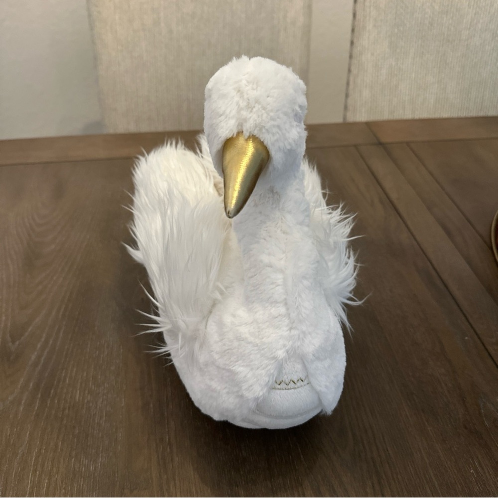 Pottery Barn Kids Plush Swan Cygne Medium Soft - Picture 4 of 9